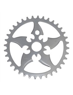 Chainring 36T Tip 1/2 x 1/8 Steel Chrome