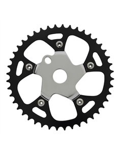Chainring 44T 913B 1/2 x 1/8 Steel Black/Chrome