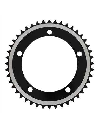 Chainring 44T C Type 1/2 x 1/8 Alloy Black