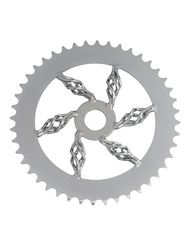 Chainring 44T Cage 1/2 x 1/8 Steel Chrome