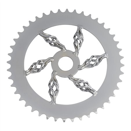Chainring 44T Cage 1/2 x 1/8 Steel Chrome