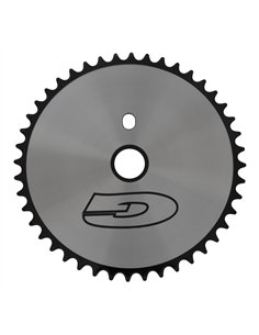 Chainring 44T G 1/2 x 1/8 Steel Chrome/Black