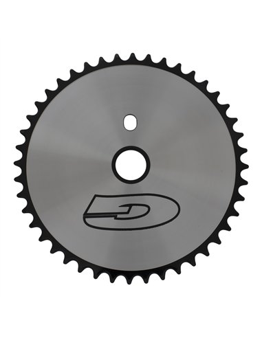 Chainring 44T G 1/2 x 1/8 Steel Chrome/Black