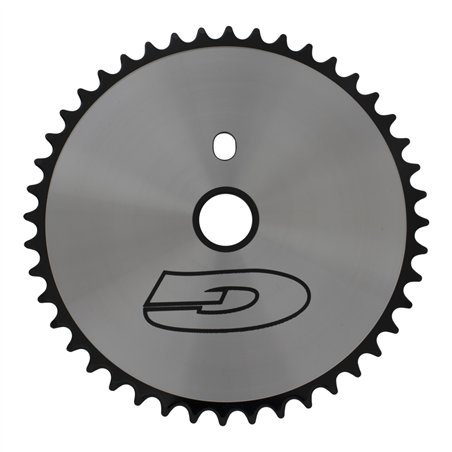 Chainring 44T G 1/2 x 1/8 Steel Chrome/Black