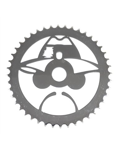 Chainring 44T Golo Man 1/2 x 1/8 Steel Chrome