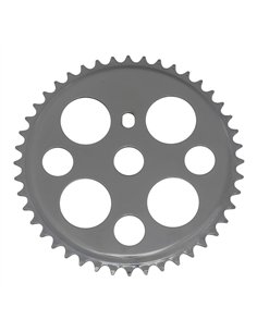 Chainring 44T Lucky 7 1/2 x 1/8 Steel Chrome