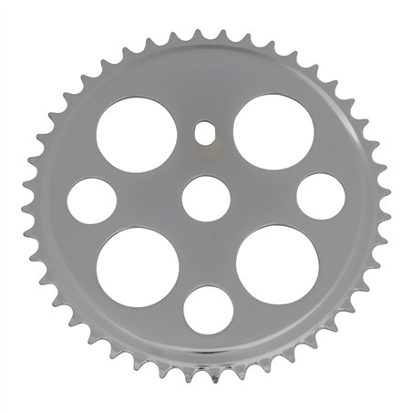 Chainring 44T Lucky 7 1/2 x 3/32 Steel Chrome