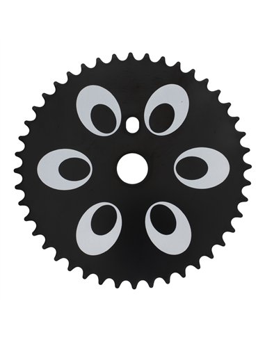 Chainring 44T Mira 1/2 x 1/8 Steel Black JW