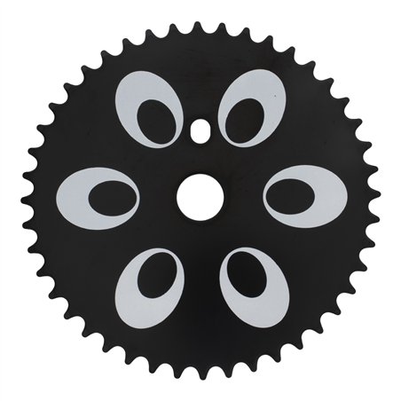 Chainring 44T Mira 1/2 x 1/8 Steel Black JW