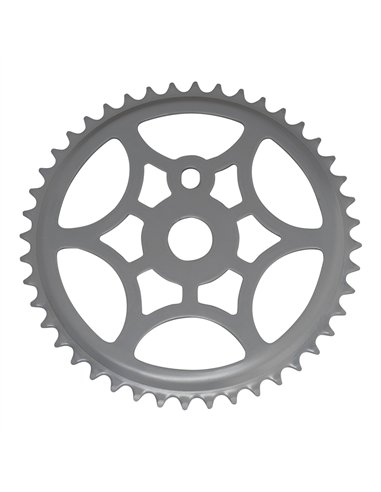 Chainring 44T Spider Web 1/2 x 1/8 Steel Chrome