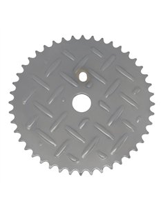 Chainring 44T Steel Pattern 1/2 x 1/8 Steel Chrome CW375B