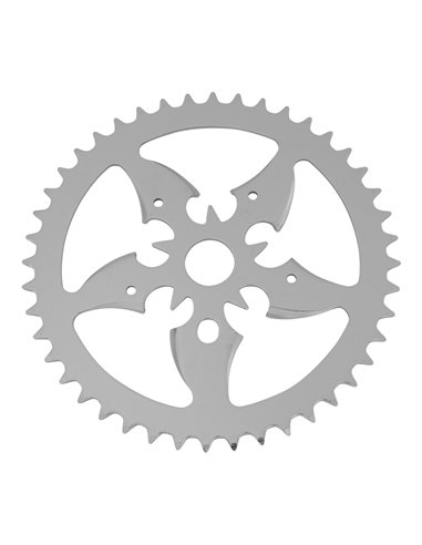 Chainring 44T Tip 1/2 x 1/8 Steel Chrome