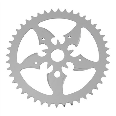 Chainring 44T Tip 1/2 x 1/8 Steel Chrome