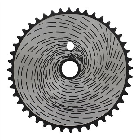 Chainring 44T Tornado 1/2 x 1/8 Steel Chrome/Black