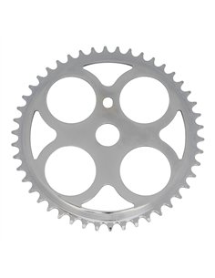 Chainring 46T 4 Circle 1/2 x 3/32 Steel Chrome