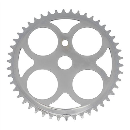 Chainring 46T 4 Circle 1/2 x 3/32 Steel Chrome