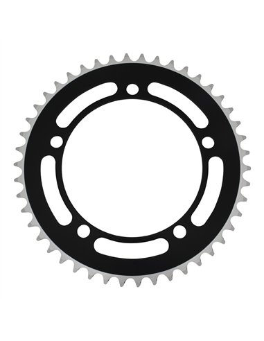 Chainring 46T B Type 1/2 x 1/8 Alloy Black