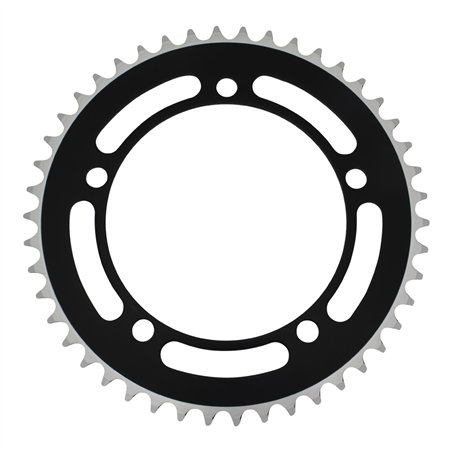 Chainring 46T B Type 1/2 x 1/8 Alloy Black