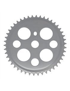 Chainring 46T Lucky 7 1/2 x 1/8 Steel Chrome