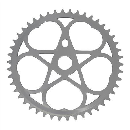 Chainring 46T Sweet Heart 1/2 x 1/8 Steel Chrome JS-S46