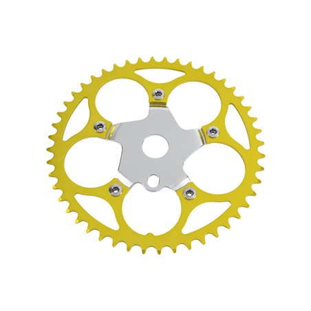 Chainring 48T 1/2 x 1/8 Alloy Gold/Chrome