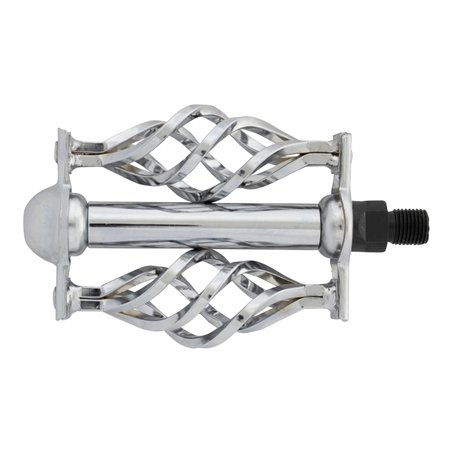 Lowrider Bike Pedals Cage 1/2" Chrome