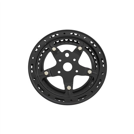 Chainwheel Double 40/48T Steel Black