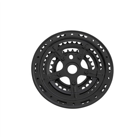Chainwheel Triple 28/40/48T Steel Black
