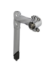 Stem Square Twisted 22.2mm Chrome