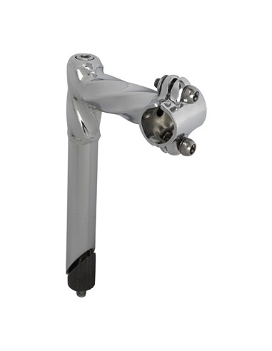 Stem Square Twisted 22.2mm Chrome