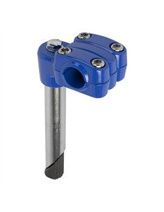 Stem 4-Bolt 21.1mm Painted Blue