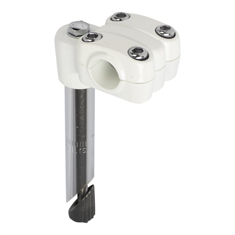 Stem 4-Bolt 21.1mm White