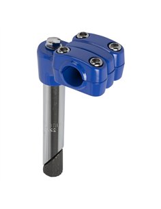 Stem 4-Bolt 22.2mm Anodized Blue