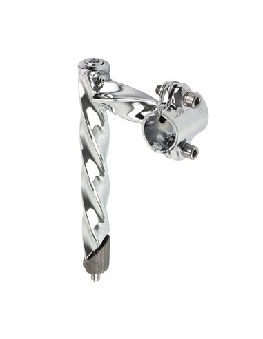 Stem Full Square Twisted 22.2mm Chrome