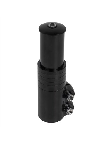 Stem Riser Ahead Alloy 28.6mm x 125mm Black EX-011TR