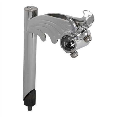 Stem Wing 2-Screw 21.1mm Chrome