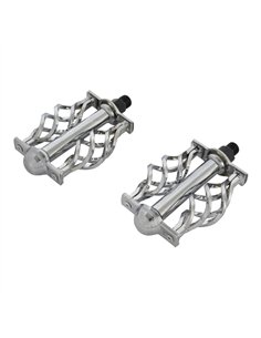 Lowrider Bike Pedals Cage 9/16" Chrome