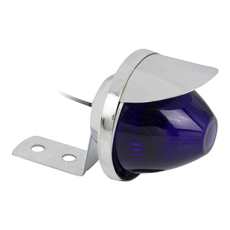 Light Bee w/Visor Chrome/Purple
