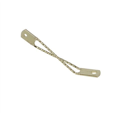 Light Bracket Double Twisted Gold