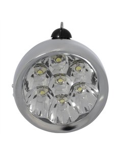 Light Bullet & Dynamo Set 7-LED 6W3V Chrome