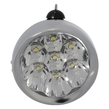 Light Bullet & Dynamo Set 7-LED 6W3V Chrome