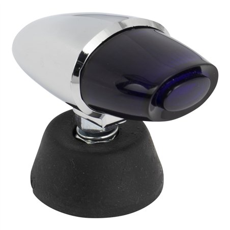 Light Oval Plastic Chrome/Purple