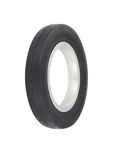 Tire 10" x 2.0" P-1329 Slick Black/Black Sidewall