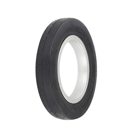 Tire 10" x 2.0" P-1329 Slick Black/Black Sidewall