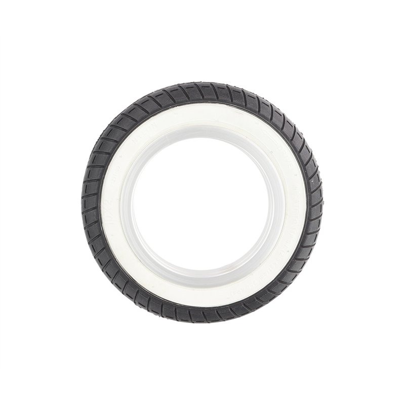 Tire 10" x 2.0" P-1237 Black/White Sidewall