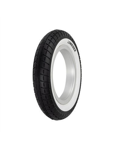 Tire 10" x 2.0" P-1237 Black/White Sidewall Lowrider