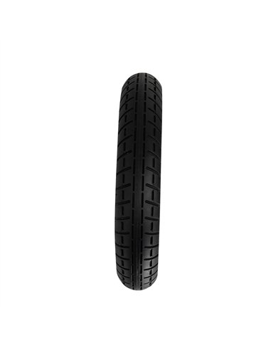 Tire 10" x 2.0" P-1237 Black/White Sidewall W/Yellow Line