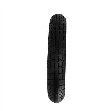 Tire 10" x 2.0" P-1237 Black/White Sidewall W/Yellow Line