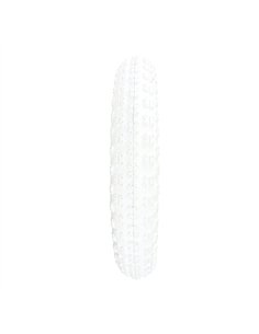 Tire 12-1/2" x 2-1/4" P-104A White/White Sidewall 2