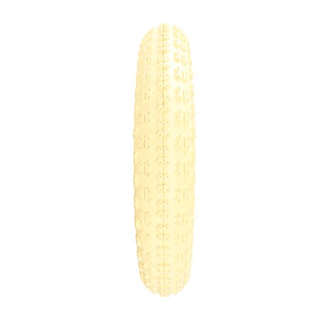 Tire 12-1/2" x 2-1/4" P-104A Cream/Cream Sidewall